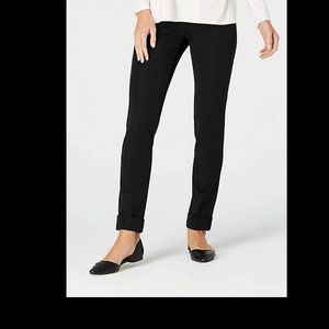 J Jill bi stretch pull on cuff pants